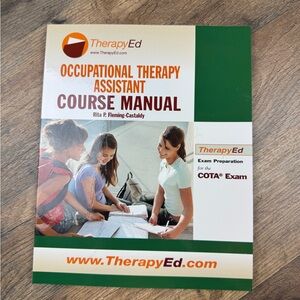 TherapyEd Occupational Therapy Assistant Course Manual Used